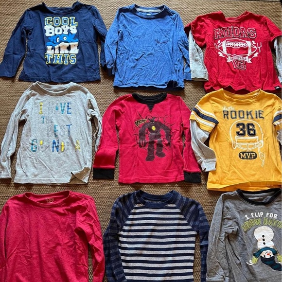 Boys Long Sleeve Size 5 Shirts - Picture 1 of 5
